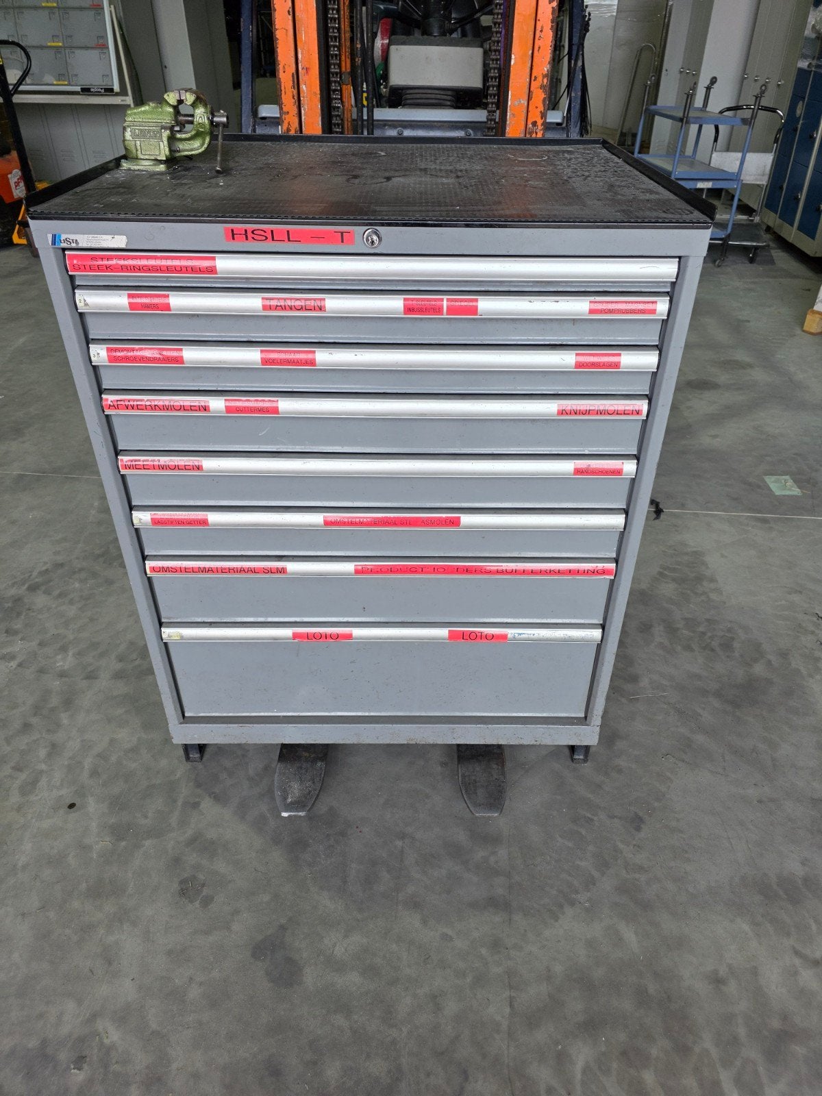 Gereedschap laden kast, Doe-het-zelf en Verbouw, Gereedschapskisten, Ophalen, Gebruikt
