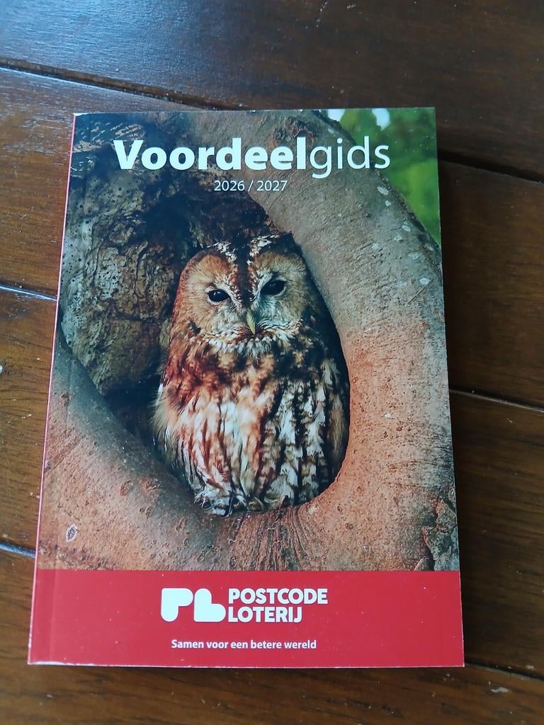 Postcode Loterij Voordeelgids 2026 * gratis verzending *, Ophalen of Verzenden, Nieuw