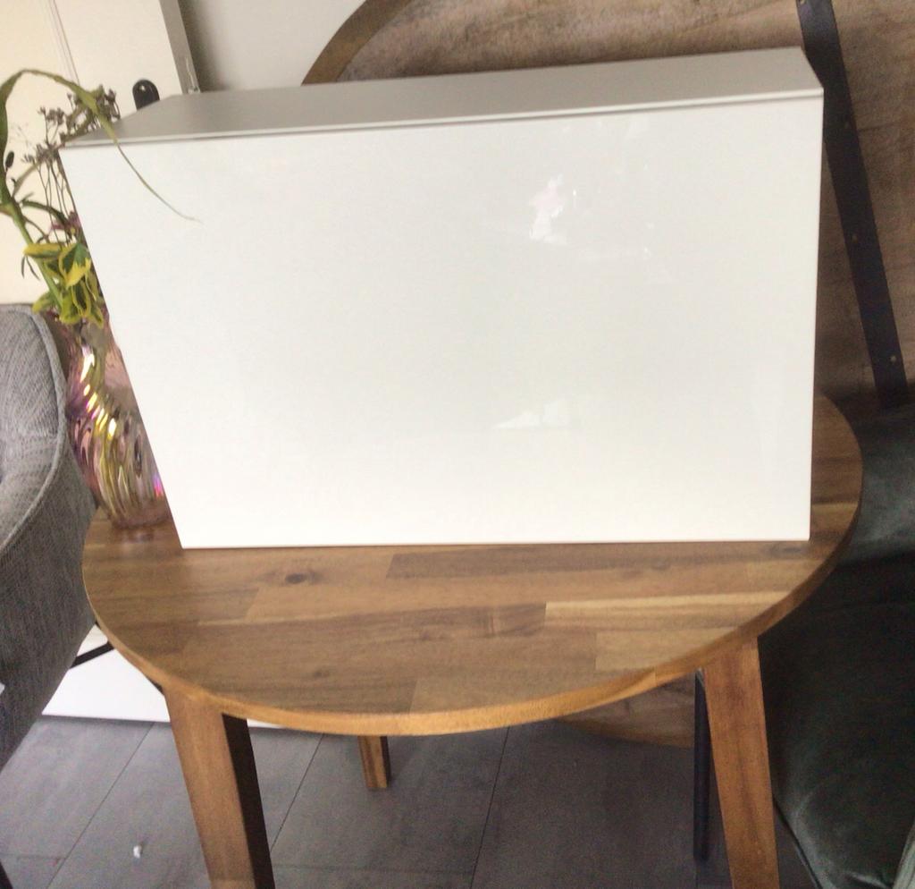 IKEA Besta wandkast met deur, wit 60 x 38 x 20 cm, Ophalen, Zo goed als nieuw, Minder dan 150 cm, Minder dan 100 cm