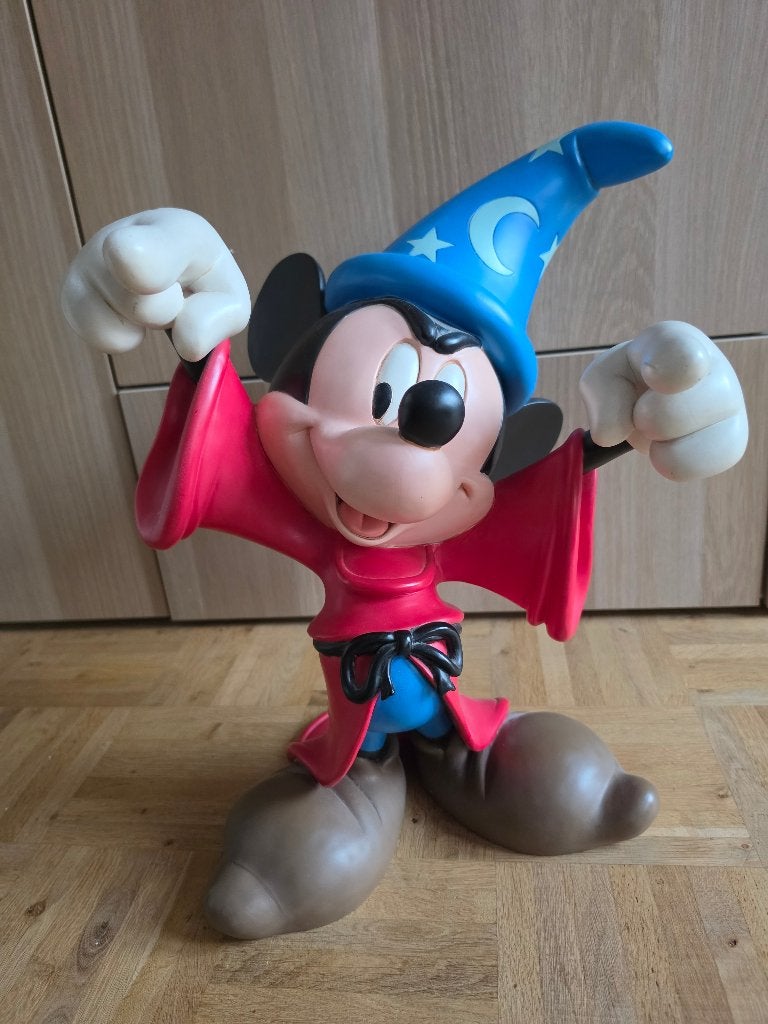 Disney beeld mickey fantasia, Ophalen, Mickey Mouse, Zo goed als nieuw, Beeldje of Figuurtje