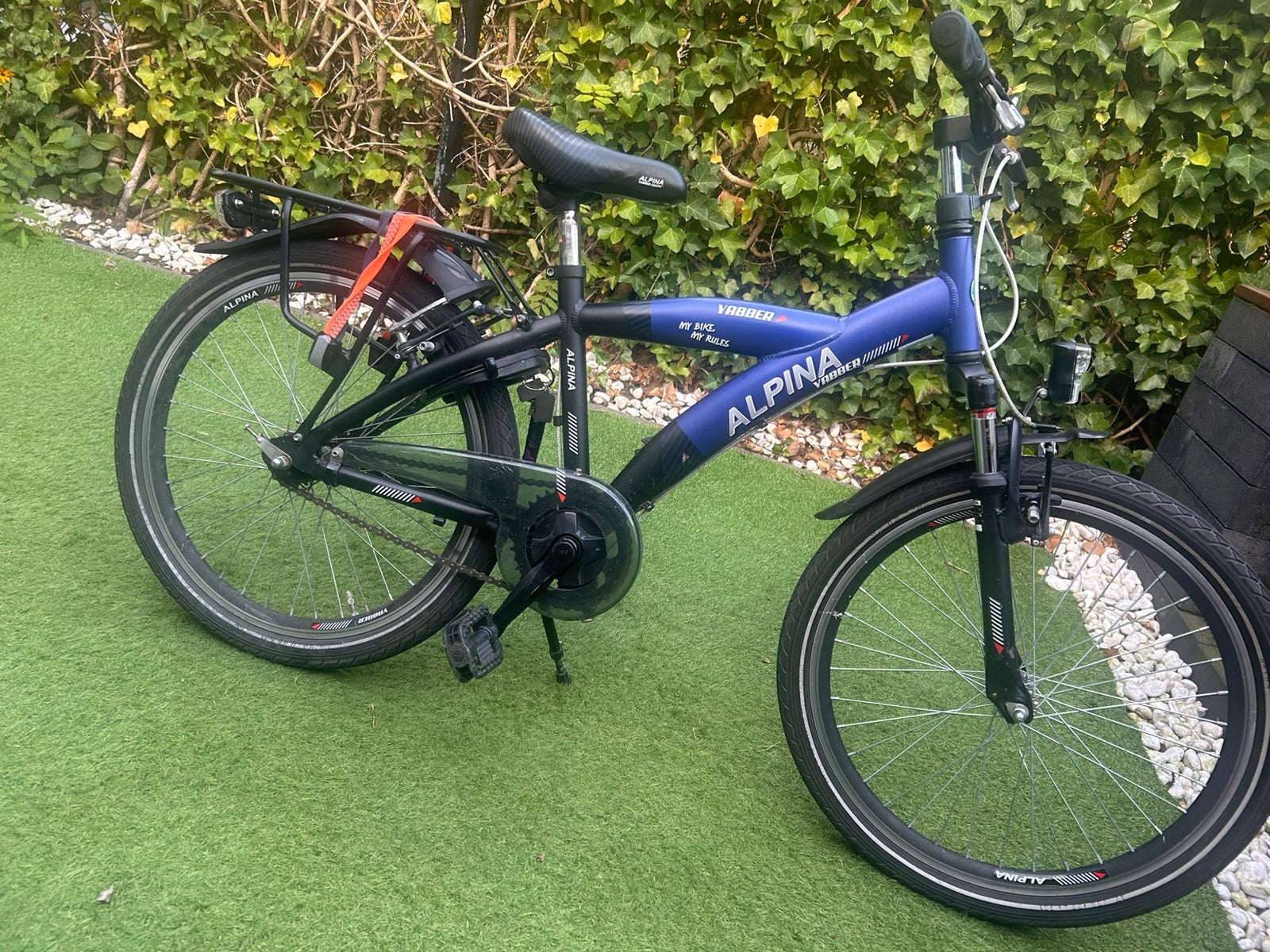 Alpina yabber 22 inch jongensfiets, Fietsen en Brommers, Fietsen | Jongens, Ophalen, Gebruikt, 22 inch