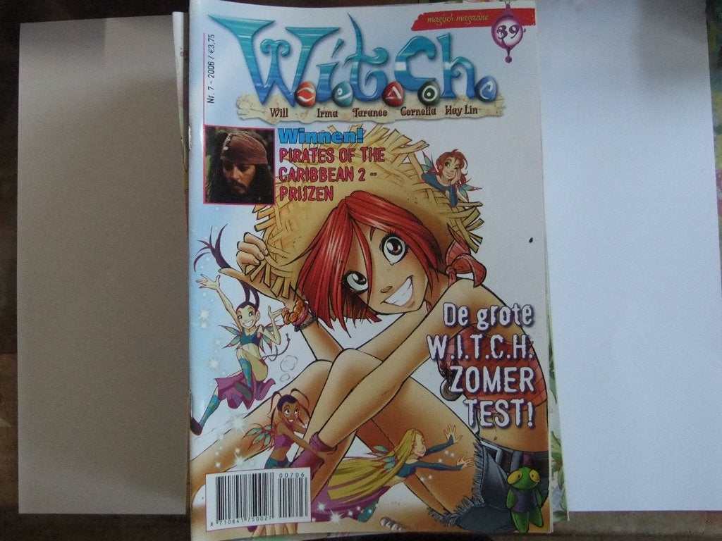 W.I.T.C.H. magazine nr 39, Eén stripboek, Verzenden, Gelezen