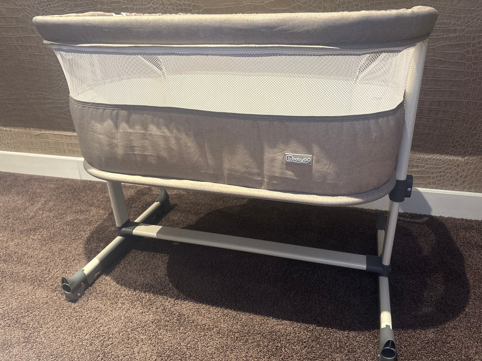 Babygo Co-sleeper Wiegje - Aan te ritsen aan ouderlijk bed, Ophalen, Zo goed als nieuw, Wieg