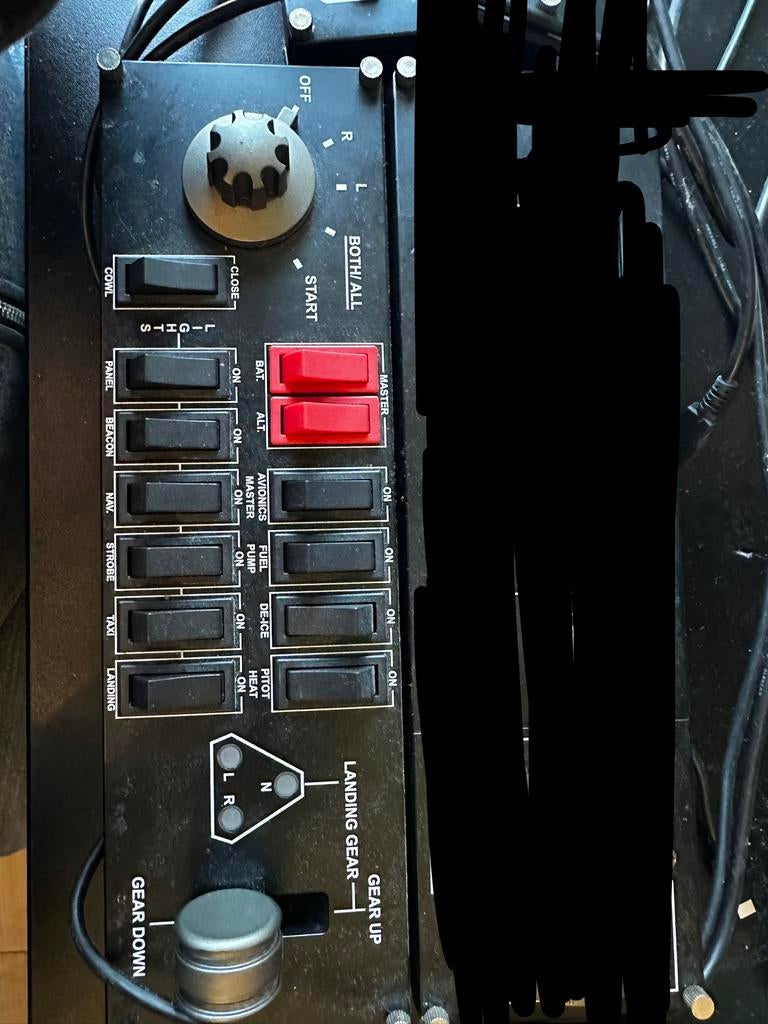 Logitech Saitek Switch Panel - Zo goed als nieuw, Ophalen of Verzenden, Zo goed als nieuw, Simulatie