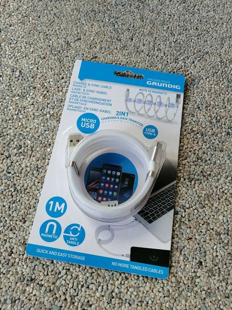 Grundig micro usb kabel, Ophalen, Nieuw, Snoer of kabel, Universeel