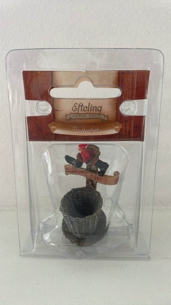 Efteling Miniatuur Prullenbak, Ophalen of Verzenden, Nieuw, Beeldje of Poppetje