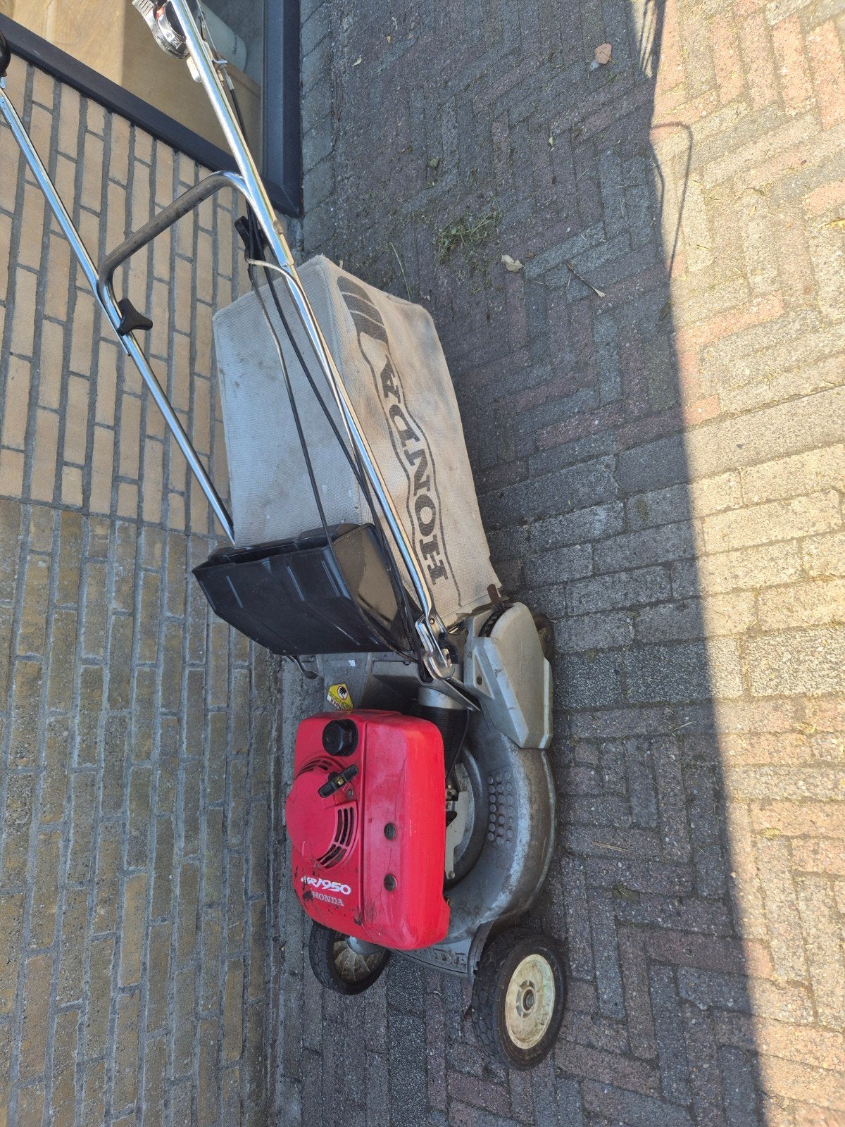 Honda Grasmaaier met Rol voor Streep Patroon, Tuin en Terras, Grasmaaiers, Ophalen, Cirkelmaaier, Honda, Gebruikt