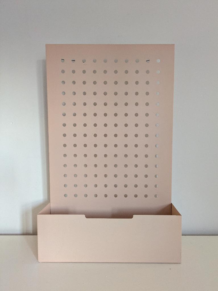 Licht roze metalen magneetbord /memobord, Ophalen, Overige typen