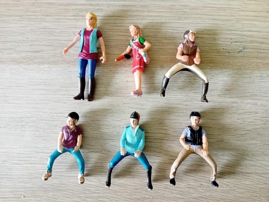 SCHLEICH POPPETJES, Hobby en Vrije tijd, Ophalen of Verzenden, Gebruikt