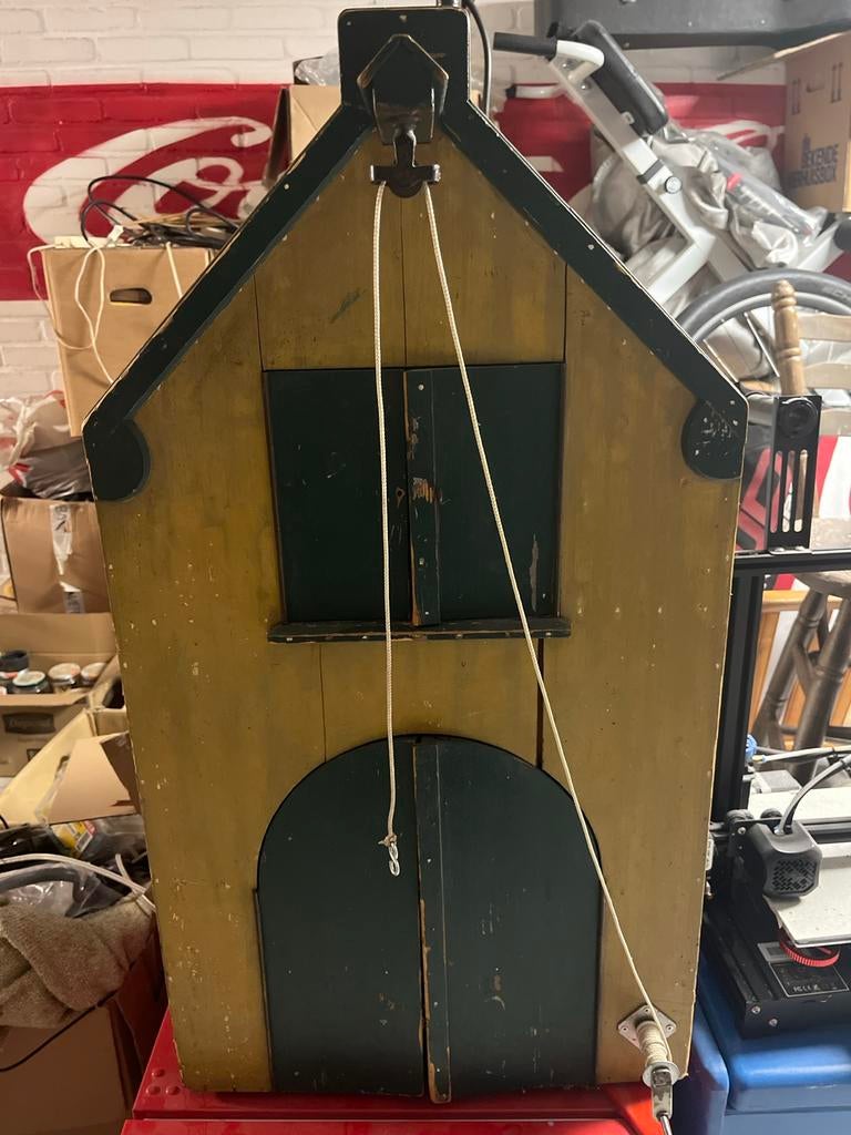 Vintage pakhuis. Speelgoed huis. 50, Antiek en Kunst, Ophalen