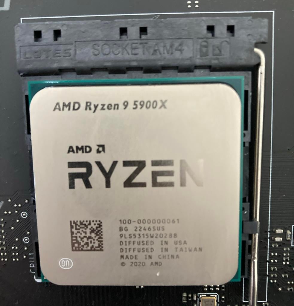 Ryzen 9 5900X cpu, Ophalen, Zo goed als nieuw, 24-core, 4 Ghz of meer