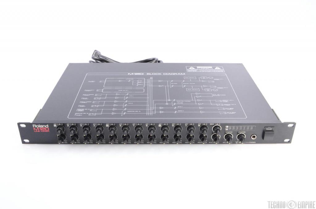 Roland M-120 Line Mixer, Muziek en Instrumenten, Mengpanelen, Ophalen of Verzenden, Gebruikt, 10 tot 20 kanalen