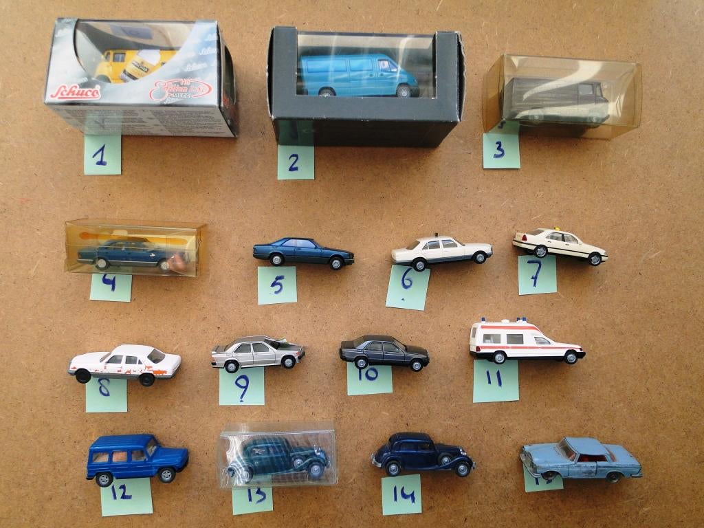 Mercedes modelauto 1:87, Hobby en Vrije tijd, Modelauto's | 1:87, Zo goed als nieuw, Auto, Overige merken, Ophalen
