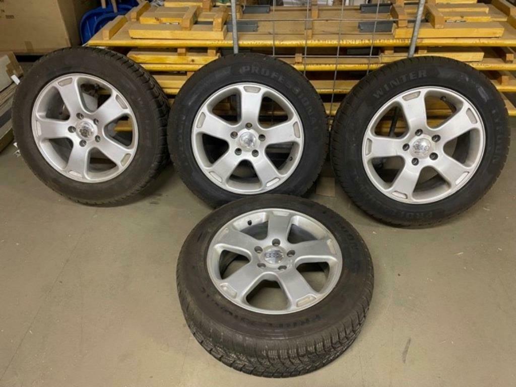Touareg/Q7 velgen + winterbanden, Auto-onderdelen, Banden en Velgen, Ophalen, 18 inch, Gebruikt, Banden en Velgen