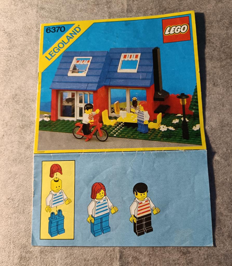 Lego Weekend Home Instructie Boekje 6370, Kinderen en Baby's, Speelgoed | Duplo en Lego, Ophalen of Verzenden, Gebruikt, Losse stenen