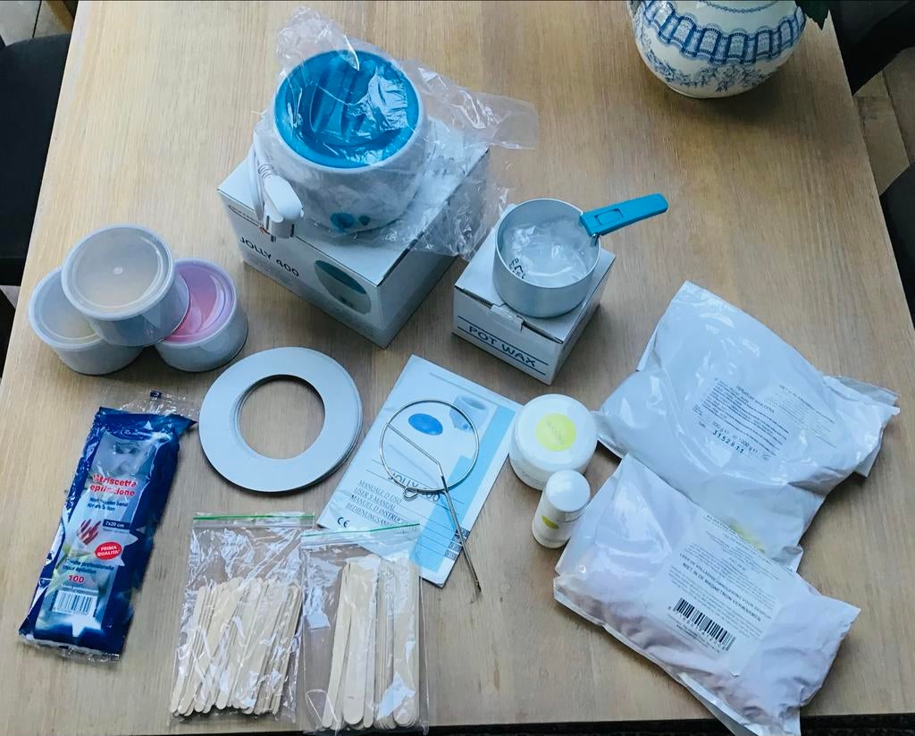 Volledige wax set van Jolly 400, Ophalen, Zo goed als nieuw, Overige typen