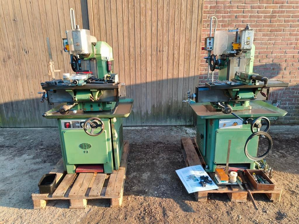 Aciera F3 met accessoires (3x), Ophalen, Zo goed als nieuw, Metaaldraaibank, Minder dan 500 mm