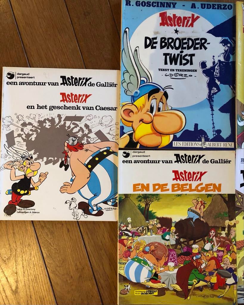 Asterrix stripboeken - 9 stuks, Boeken, Meerdere stripboeken, Ophalen, Gelezen