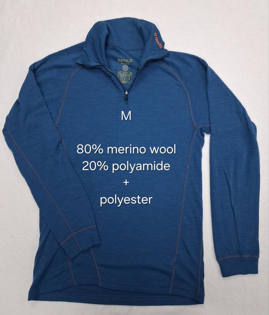 Merino Woll 'Devold' (Thermo) Top voor Dames (M), Ophalen of Verzenden, Zo goed als nieuw, Korte mouw