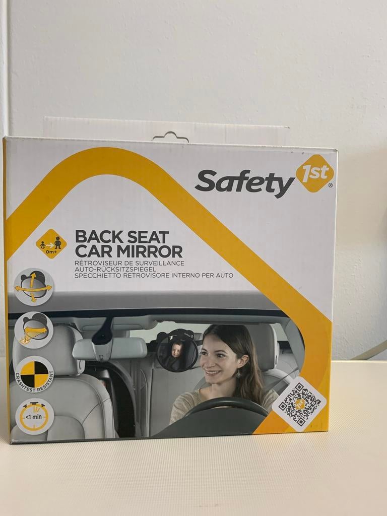 SAFETY achteruitkijkspiegel voor de achterbank Bag Seat, Ophalen of Verzenden, Zo goed als nieuw, Overige merken, Autogordel