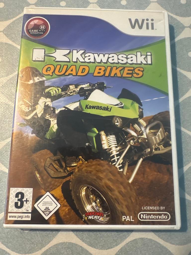 Kawasaki Quad Bikes - Wii - Racen!, Gebruikt, 1 speler, Racen en Vliegen, Ophalen of Verzenden