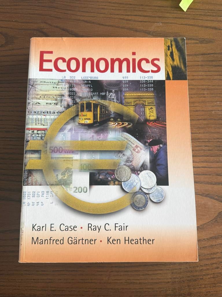 Economics - Karl E. Case, Ray C. Fair, Manfred Gärtner, Ophalen of Verzenden, Zo goed als nieuw, Economie en Marketing