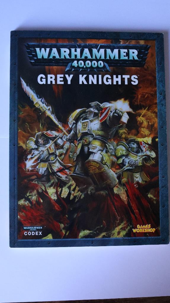 Grey Knights codex, Ophalen of Verzenden, Zo goed als nieuw, Warhammer 40000, Boek of Catalogus