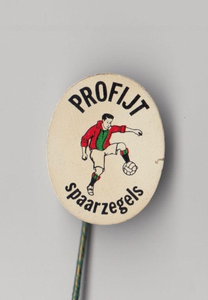 Ado Den Haag Profijt Spaarzegels speldje, Gebruikt, Niet vindbaar, Niet vindbaar, Speldje of Pin