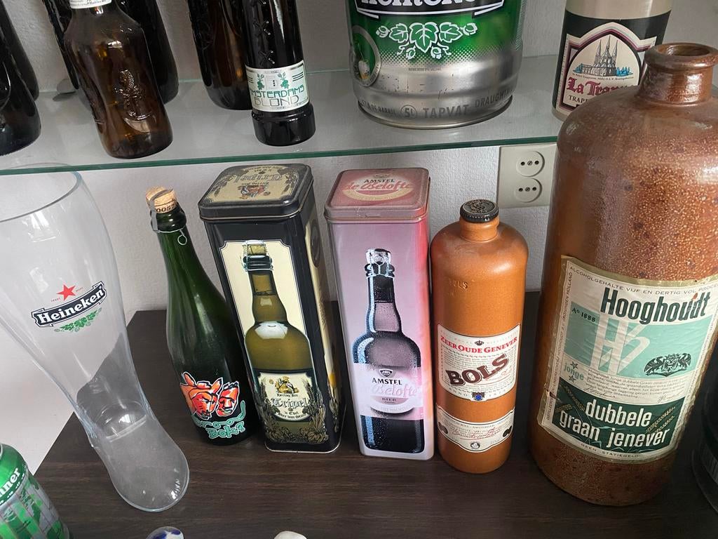 Grolsch beugel flessen, pullen H.laars, grote kruik, Verzamelen, Biermerken, Ophalen of Verzenden, Heineken