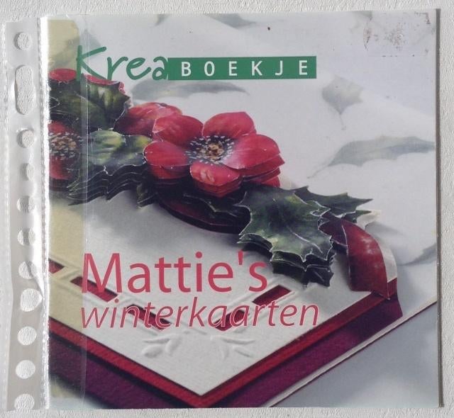 Boekje - Mattie's winterkaarten, Ophalen of Verzenden, Zo goed als nieuw, Overige thema's, Overige typen