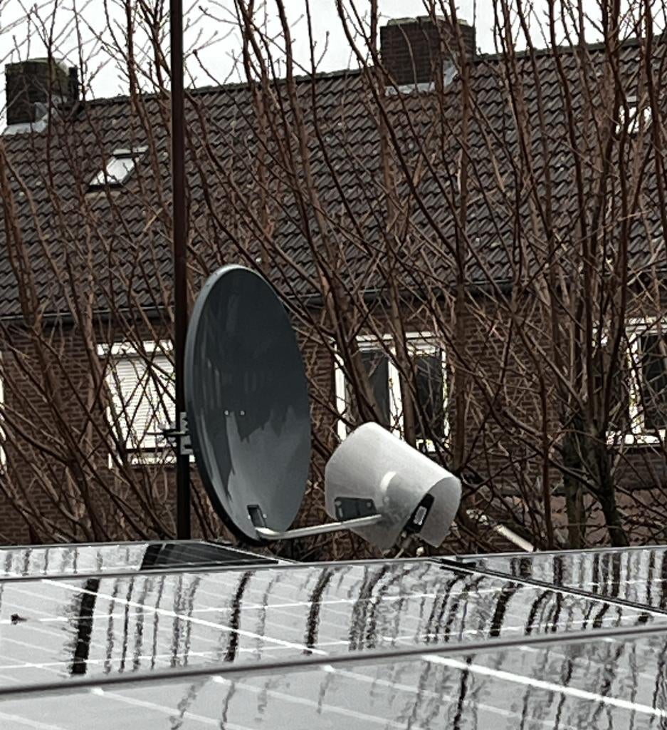 Schotelantenne en ontvanger., Ophalen, Gebruikt, (Schotel)antenne-accessoires, Overige merken