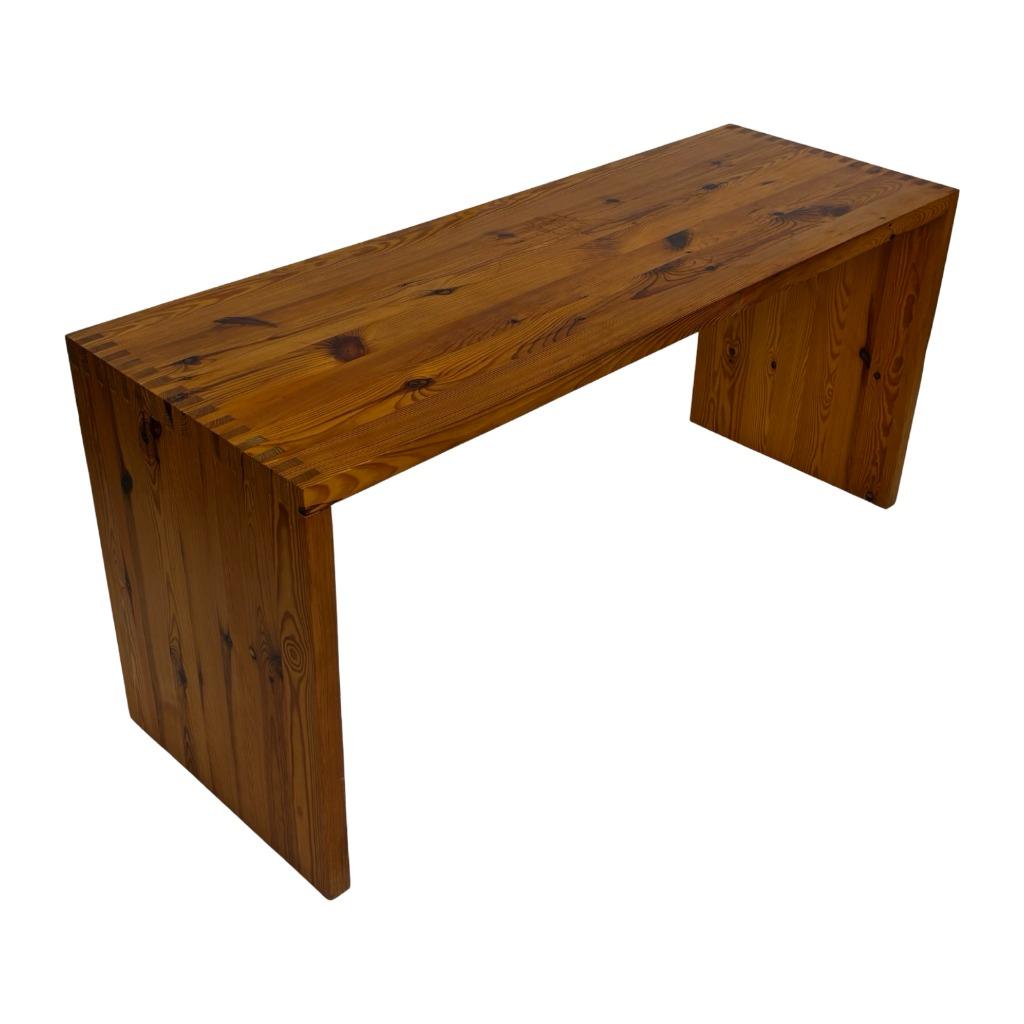 Vintage Side Table Ate Van Apeldoorn, Grenenhout Jaren 70