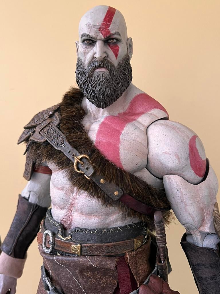 1/4 scale Kratos, God of War, Verzamelen, Film en Tv, Verzenden, Zo goed als nieuw