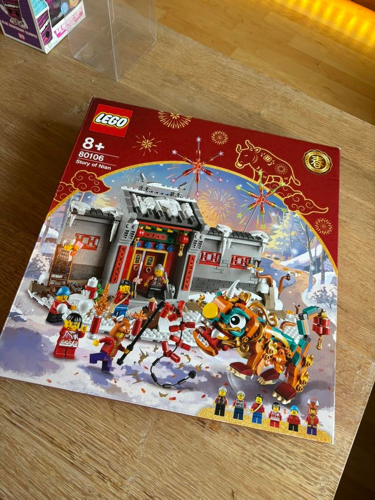 LEGO 80106 Story of Nian, Kinderen en Baby's, Speelgoed | Duplo en Lego, Ophalen of Verzenden, Zo goed als nieuw, Complete set
