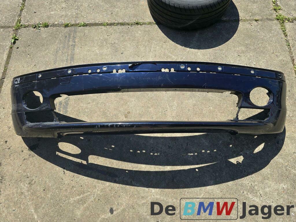 Voorbumper M pakket blauw BMW 3-serie E46 51110001154, Auto-onderdelen, Carrosserie en Plaatwerk, Bumper, BMW, Voor, Gebruikt