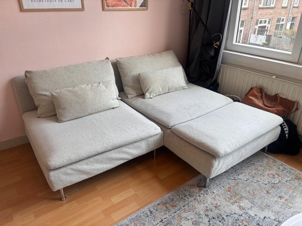 Ikea bank söderhamn 3 zits, Ophalen, Gebruikt, 125 tot 150 cm, 150 tot 200 cm