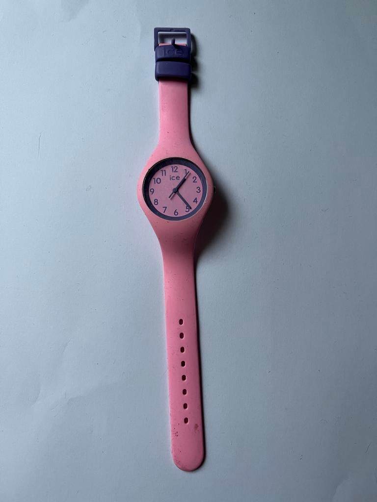 Ice Watch Kinderhorloge Roze/Lila, Ophalen of Verzenden, Gebruikt, Roze, Meisje