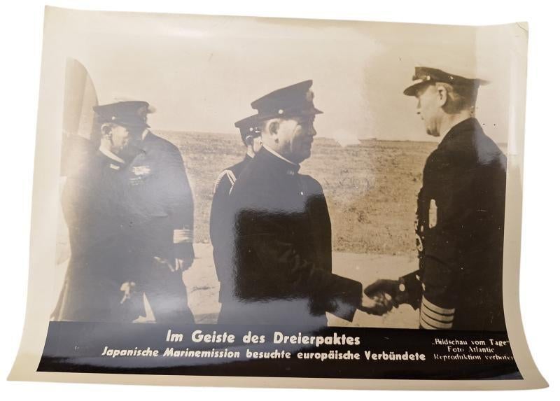 duitse ww2 pers foto 18x24cm, Ophalen of Verzenden, Duitsland, Foto of Poster