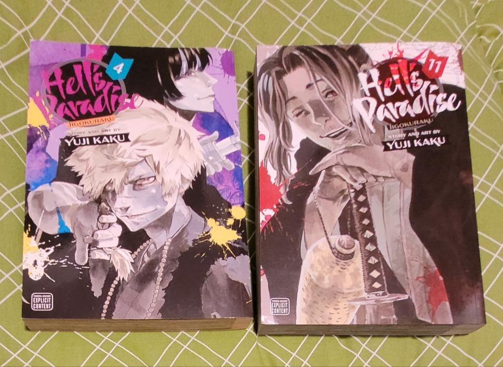 Manga's Hell's paradise vol. 4 en 11, Gelezen, Yuji kaku, Ophalen of Verzenden, Japan (Manga)