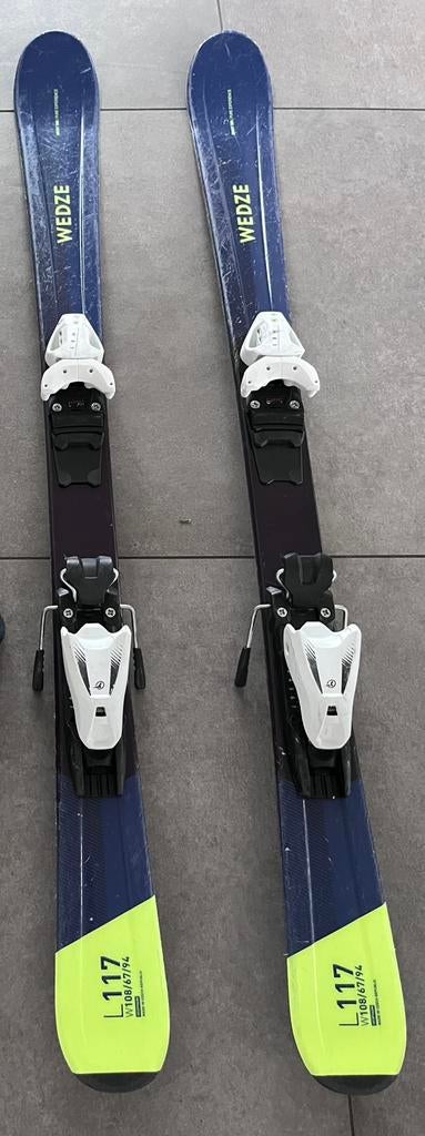Kinderski maat 117 wedze, Overige merken, Gebruikt, 100 tot 140 cm, Ophalen of Verzenden