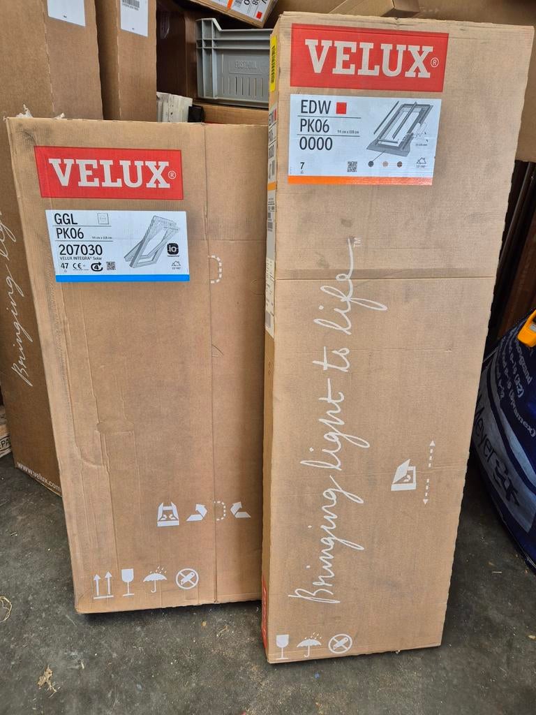 Magazijn opruiming nieuwe VELUX dakramen!!!!, Minder dan 80 cm, 80 tot 120 cm, Nieuw, Ophalen of Verzenden