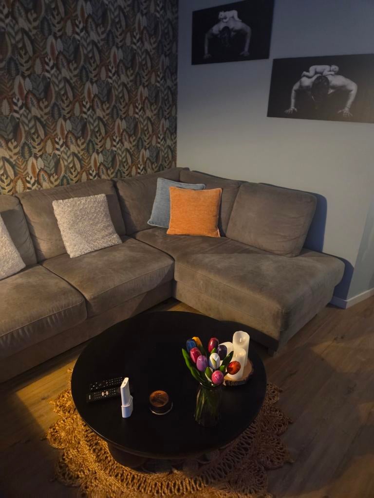 Zeer net bankstel, Ophalen of Verzenden, Zo goed als nieuw, Vierpersoons of meer