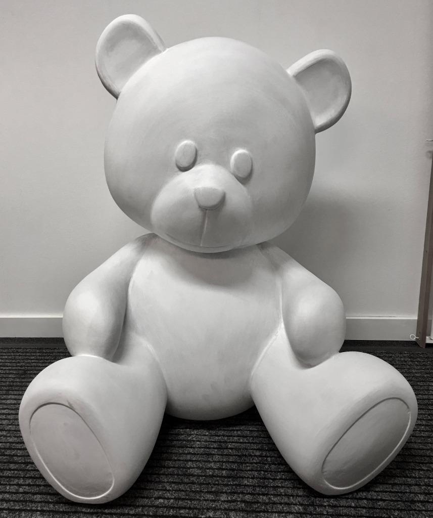 Beer -teddy-beeld-polyester, Ophalen of Verzenden