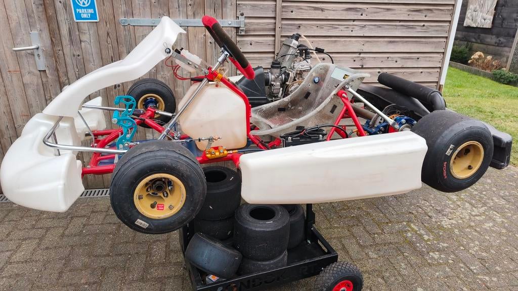 max junior rotax 125 cc kart, Ophalen of Verzenden, Kart