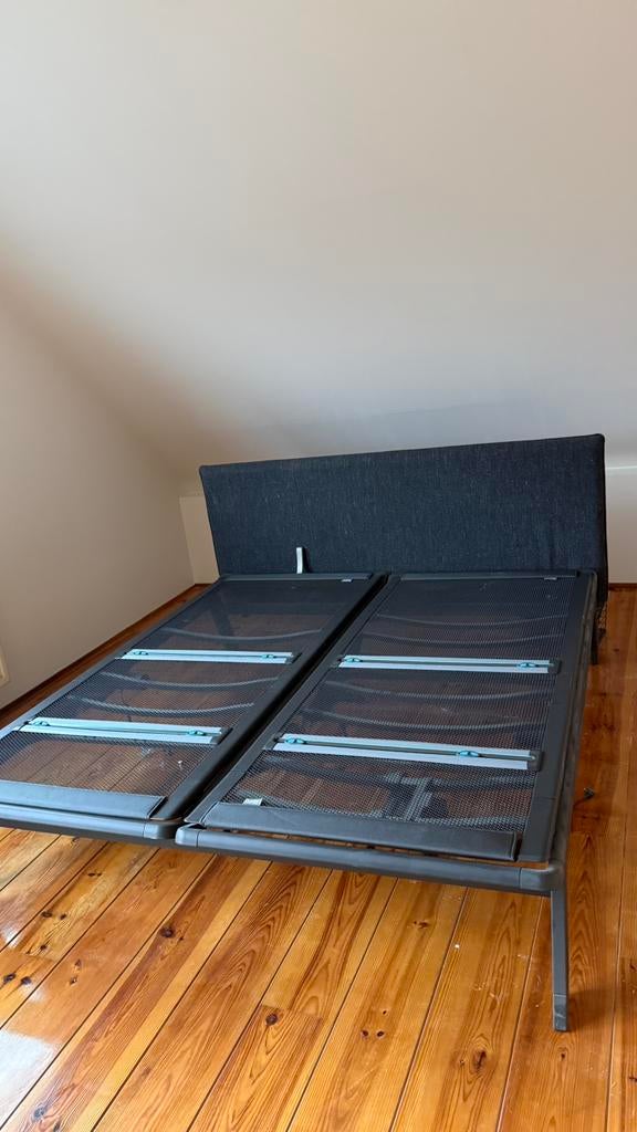 Auping bed electrical motorized, Verstelbaar, Tweepersoons, Ophalen of Verzenden, Zo goed als nieuw
