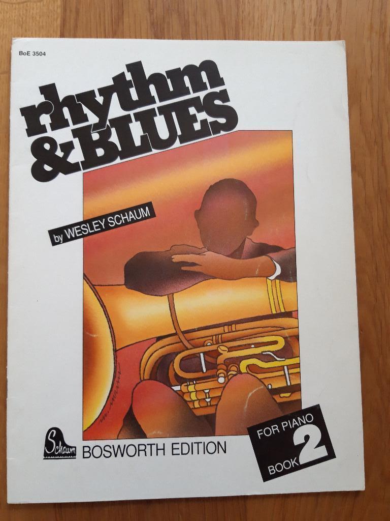 Rhythm & Blues - book 2 - by Wesley Schaum, Gebruikt, Les of Cursus, Ophalen of Verzenden, Blues