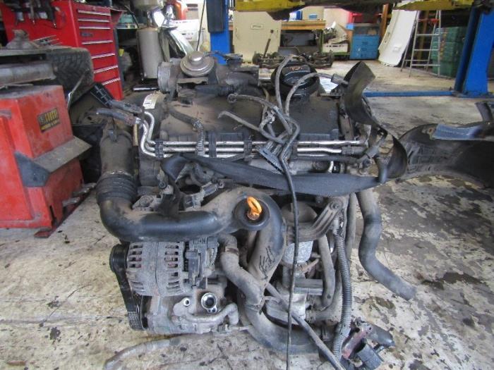 Motor van een Volkswagen Golf, Auto-onderdelen, Motor en Toebehoren, Gebruikt, -, -, -