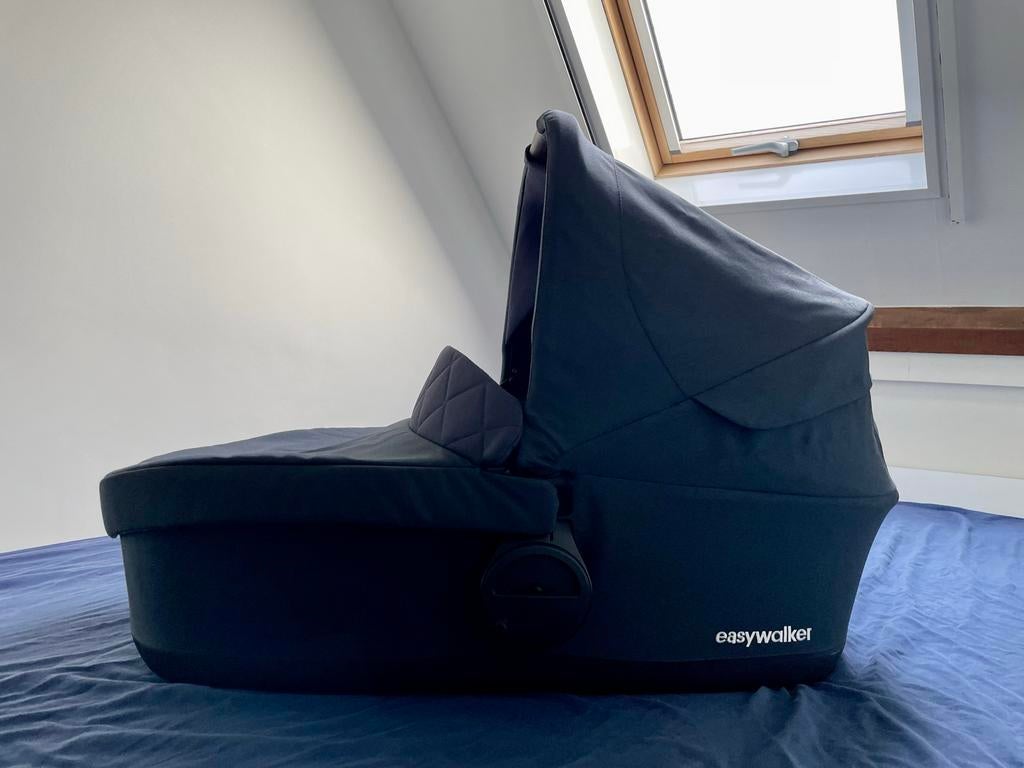 Easywalker Harvey2 Premium Reiswieg - Donkerblauw, Zo goed als nieuw, Met reiswieg, Ophalen, Kinderwagen