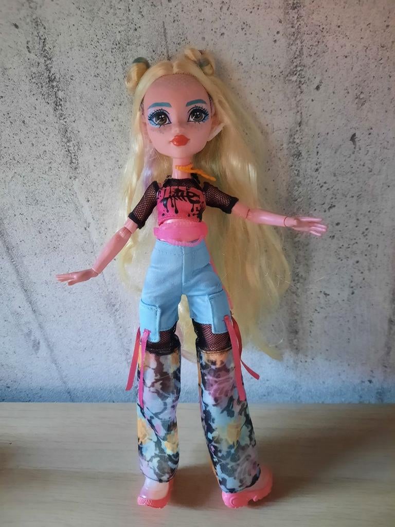 Monster High Lagoona Blue Pop, Verzamelen, Poppen, Ophalen of Verzenden, Zo goed als nieuw, Fashion Doll