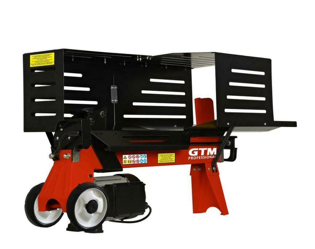 GTM GTL5000H 5 Ton 230 Volt Houtklover horizontaal, GTM, Liggend, Nieuw, Ophalen of Verzenden